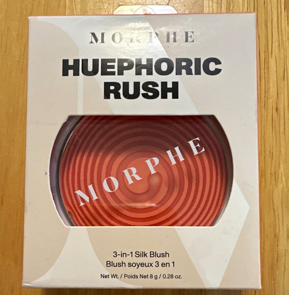 Morphe Huephoric Rush 3-in-1 Silk Blush Single Makeup 0.28 oz